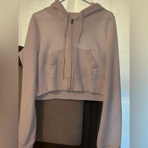 HOLLISTER CROP TOP Zip HOODIE